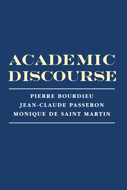 Book cover image for Academic Discourse ISBN: 9780804726887